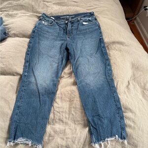 American Eagle Outfitters Women's Boyfriend Jeans in Blue